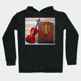 Violin And RCA Raido Hoodie